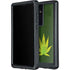 Marijuana Leaf Light Green Galaxy S24 Ultra Waterproof Case