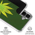 Marijuana Leaf Light Green Galaxy S26 Clear Case