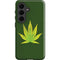 Marijuana Leaf Light Green Galaxy S26 Impact Case