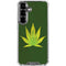 Marijuana Leaf Light Green Galaxy S26 Plus Clear Case