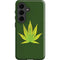 Marijuana Leaf Light Green Galaxy S26 Plus Impact Case