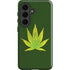 Marijuana Leaf Light Green Galaxy S26 Plus Impact Case