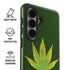 Marijuana Leaf Light Green Galaxy S26 Plus Impact Case