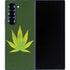 Marijuana Leaf Light Green Galaxy Z Fold6 Skin
