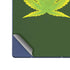 Marijuana Leaf Light Green Galaxy Z Fold6 Skin