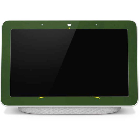 Marijuana Leaf Light Green Google Home Hub Skin