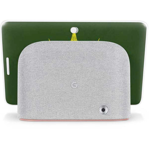 Marijuana Leaf Light Green Google Home Hub Skin