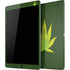 Marijuana Leaf Light Green iPad Skins