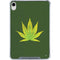 Marijuana Leaf Light Green iPad 11th Gen (2025) Clear Case