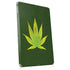 Marijuana Leaf Light Green Apple iPad Skin
