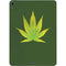 Marijuana Leaf Light Green Apple iPad Air Skin