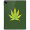 Marijuana Leaf Light Green iPad Pro 11in (2024) Clear Case