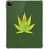 Marijuana Leaf Light Green iPad Pro 11in (2024) Clear Case