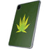 Marijuana Leaf Light Green iPad Pro 11in (2024) Clear Case