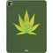Marijuana Leaf Light Green iPad Pro 13in M4 (2024) Skin