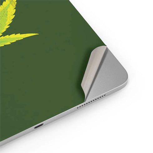Marijuana Leaf Light Green iPad Pro 13in M4 (2024) Skin