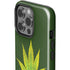Marijuana Leaf Light Green iPhone 15 Pro Impact Case