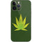 Marijuana Leaf Light Green iPhone 15 Pro Max Skin
