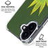 Marijuana Leaf Light Green iPhone 16 Clear Case