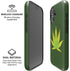 Marijuana Leaf Light Green iPhone 16 Magsafe Impact Case