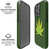 Marijuana Leaf Light Green iPhone 16 Pro Max Magsafe Impact Case