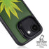 Marijuana Leaf Light Green iPhone 16e Kickstand Case