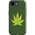 Marijuana Leaf Light Green iPhone 16e Impact Case