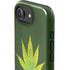 Marijuana Leaf Light Green iPhone 16e Impact Case