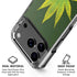 Marijuana Leaf Light Green iPhone 18 Pro Clear Case