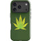 Marijuana Leaf Light Green iPhone 18 Pro Max Impact Case