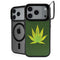 Marijuana Leaf Light Green iPhone 18 Pro Max Kickstand Case