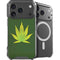 Marijuana Leaf Light Green iPhone 18 Pro Max MagSafe Case