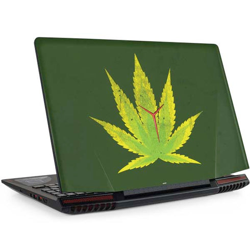 Marijuana Leaf Light Green Legion Y720 Skin
