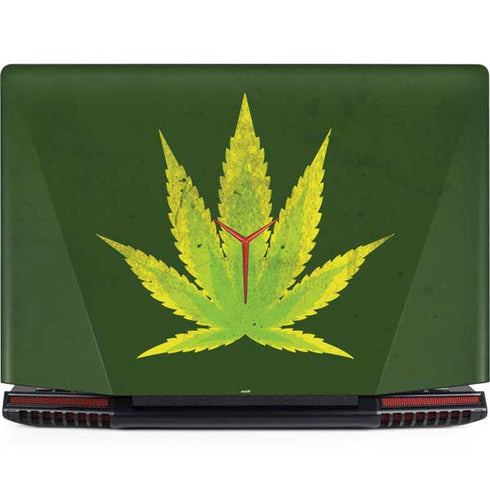 Marijuana Leaf Light Green Legion Y720 Skin