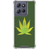Marijuana Leaf Light Green Moto G Play 5G (2025) Clear Case