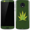 Marijuana Leaf Light Green Moto G6 Skin