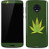 Marijuana Leaf Light Green Moto G6 Skin