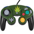 Marijuana Leaf Light Green Nintendo Skins