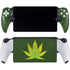 Marijuana Leaf Light Green PlayStation Portal Remote Player Skin