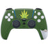 Marijuana Leaf Light Green PS5 Pro Bundle Skin
