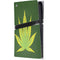Marijuana Leaf Light Green PS5 Pro Console Skin