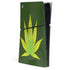 Marijuana Leaf Light Green PS5 Slim Digital Edition Console Skin