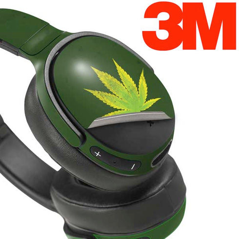 Marijuana Leaf Light Green Skullcandy Venue Skin