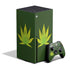 Marijuana Leaf Light Green Xbox Series X Skins