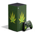 Marijuana Leaf Light Green XBox Series X Digital Edition Bundle Skin