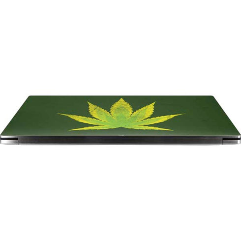 Marijuana Leaf Light Green Dell XPS Skin