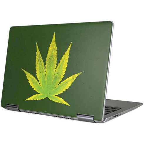 Marijuana Leaf Light Green Yoga 710 14in Skin