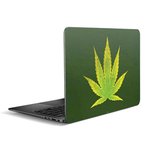 Marijuana Leaf Light Green Zenbook UX305FA 13.3in Skin