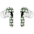 Marijuana Leaf White Pattern AirPods Skins