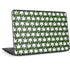 Marijuana Leaf White Pattern HP Chromebook Skin
